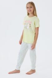 Anne ve Çocuk Pijamaları Ayrı Ayrı Satılır, %100 Pamuk Anne Kız Pijama Takımı Kombini  - 4