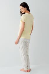 Anne ve Çocuk Pijamaları Ayrı Ayrı Satılır, %100 Pamuk Anne Kız Pijama Takımı Kombini  - 8