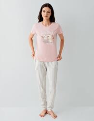 Anne ve Çocuk Pijamaları Ayrı Ayrı Satılır, %100 Pamuk Anne Kız Pijama Takımı Kombini  - 15