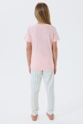 Anne ve Çocuk Pijamaları Ayrı Ayrı Satılır, %100 Pamuk Anne Kız Pijama Takımı Kombini  - 13