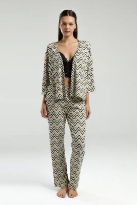 Arnetta - Arnetta 3'lü Kadın Pijama Takım (1)