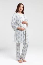 Arnetta 3'lü Lohusa Pijama Seti - 4