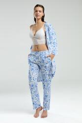 Arnetta 3'lü Takım, Sabahlık, Dantelli Bralet, Cepli Alt Pijama (1)