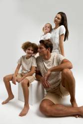 Arnetta Aile Pijama Takım Anne Baba ve çocuk pijamalar ayrı ayrı fiyatlandırılır - Thumbnail