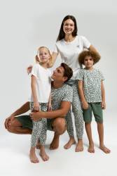 Arnetta Aile Pijama Takım Anne Baba ve çocuk pijamalar ayrı ayrı fiyatlandırılır - Thumbnail