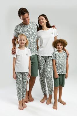 Arnetta Aile Pijama Takım Anne Baba ve çocuk pijamalar ayrı ayrı fiyatlandırılır - 9