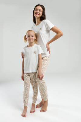 Arnetta Aile Pijama Takım Anne Baba ve çocuk pijamalar ayrı ayrı fiyatlandırılır - 25