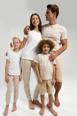 Arnetta Aile Pijama Takım Anne Baba ve çocuk pijamalar ayrı ayrı fiyatlandırılır - 4
