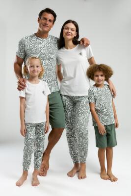 Arnetta Aile Pijama Takım Anne Baba ve çocuk pijamalar ayrı ayrı fiyatlandırılır - 15