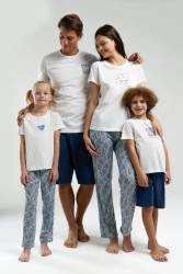 Arnetta Aile Pijama Takım Anne Baba ve çocuk pijamalar ayrı ayrı fiyatlandırılır - Thumbnail