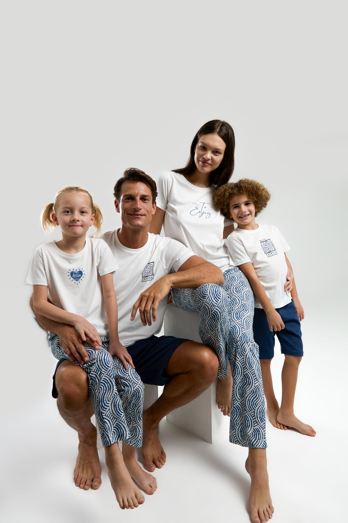 Arnetta Aile Pijama Takım Anne Baba ve çocuk pijamalar ayrı ayrı fiyatlandırılır