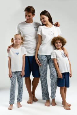 Arnetta Aile Pijama Takım Anne Baba ve çocuk pijamalar ayrı ayrı fiyatlandırılır - 9