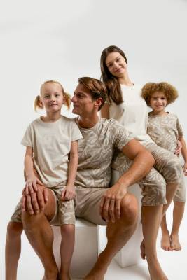 Arnetta - Arnetta Aile Pijama Takım Anne Baba ve çocuk pijamalar ayrı ayrı fiyatlandırılır (1)