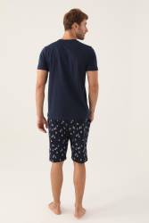 Arnetta Baba Oğul Şort Takım, (ayrı ayrı fiyatlandırılır),%100 Pamuk - Thumbnail