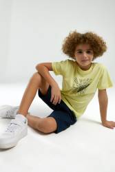 Arnetta %100 Pamuk Baba Oğul Şortlu Takım, Baba ve çocuk pijama ayrı ayrı fiyatlandırılır - Thumbnail