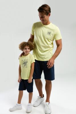 Arnetta %100 Pamuk Baba Oğul Şortlu Takım, Baba ve çocuk pijama ayrı ayrı fiyatlandırılır - 9