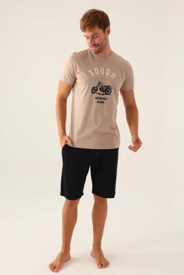 Arnetta Baba Oğul T-shirt ve Bermuda Şort Takım, %100 Pamuk, (ayrı ayrı fiyatlandırılır) - 2