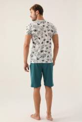 Arnetta Baba Oğul T-shirt ve Bermuda Şort Takım, %100 Pamuk, (ayrı ayrı fiyatlandırılır) - Thumbnail