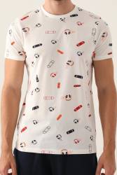 Arnetta Baba Oğul T-shirt ve Bermuda Şort Takım, %100 Pamuk, (ayrı ayrı fiyatlandırılır) - Thumbnail