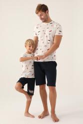 Arnetta Baba Oğul T-shirt ve Bermuda Şort Takım, %100 Pamuk, (ayrı ayrı fiyatlandırılır) - 1