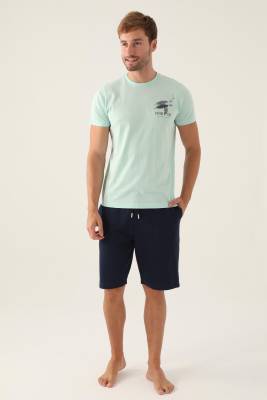 Arnetta - Arnetta Baba Oğul T-shirt ve Bermuda Şort Takım, %100 Pamuk, (ayrı ayrı fiyatlandırılır) (1)