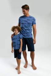 Arnetta Baba Oğul Takım, Baba ve çocuk pijamalar ayrı ayrı fiyatlandırılır - Thumbnail