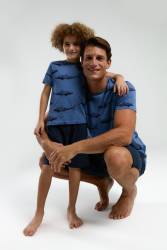 Arnetta Baba Oğul Takım, Baba ve çocuk pijamalar ayrı ayrı fiyatlandırılır - Thumbnail