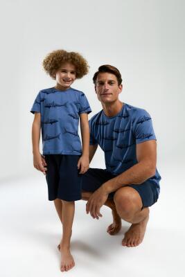 Arnetta Baba Oğul Takım, Baba ve çocuk pijamalar ayrı ayrı fiyatlandırılır - 2