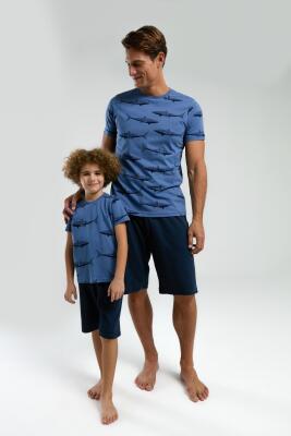 Arnetta Baba Oğul Takım, Baba ve çocuk pijamalar ayrı ayrı fiyatlandırılır - 1
