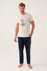 Arnetta Baba Oğul Yazlık Pijama Takımı, %100 Pamuk (ayrı ayrı fiyatlandırılır) - Thumbnail