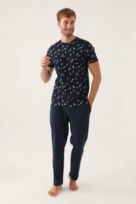 Arnetta - Arnetta Baba Oğul Yazlık Pijama Takımı,%100 Pamuk, (ayrı ayrı fiyatlandırılır) (1)