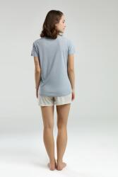 Arnetta Bisiklet Yaka Kısakol T-shirt ve Cepli Kısa Şort Takım - 5