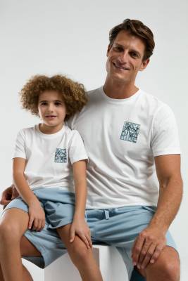 Arnetta - Arnetta Bisikletli Baba Oğul Takım, Baba ve çocuk pijamalar ayrı ayrı fiyatlandırılır