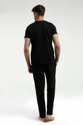 Arnetta Erkek Büyük Beden Cepli Yazlık Pijama Takım - 6