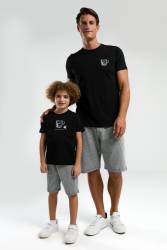 Arnetta Fincan Resimli Baba Oğul Takım, Baba ve çocuk pijamalar ayrı ayrı fiyatlandırılır - Thumbnail