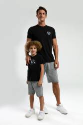 Arnetta Fincan Resimli Baba Oğul Takım, Baba ve çocuk pijamalar ayrı ayrı fiyatlandırılır - Thumbnail