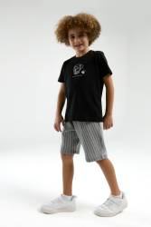 Arnetta Fincan Resimli Baba Oğul Takım, Baba ve çocuk pijamalar ayrı ayrı fiyatlandırılır - Thumbnail