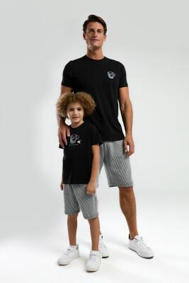 Arnetta Fincan Resimli Baba Oğul Takım, Baba ve çocuk pijamalar ayrı ayrı fiyatlandırılır - 3