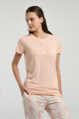 Arnetta Kadın Düğmeli Yaka Yazlık Kapri Takım - 8