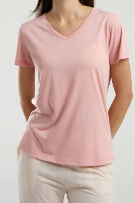 Arnetta Kadın Kapri Takım, V Yaka Kısakol, Cep Detaylı - 4