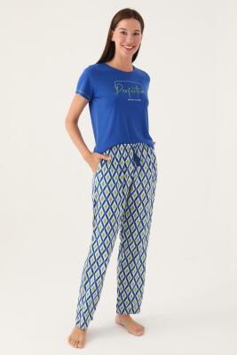 Arnetta Kadın Pamuklu Yazlık Pijama Takım - 2