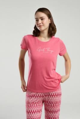 Arnetta - Arnetta Kadın Pembe Pijama Takım (1)