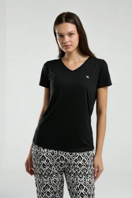 Arnetta Kadın Siyah Pijama Takım - 3