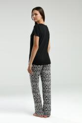 Arnetta Kadın Siyah Pijama Takım - 5