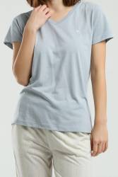 Arnetta Kadın T-shirt ve Cepli Kapri Takım - Thumbnail