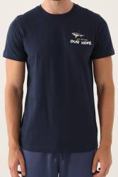 Arnetta Lacivert Arnetta Baba Oğul T-shirt ve Bermuda Şort Takım, %100 Pamuk, (ayrı ayrı fiyatlandırılır) - Thumbnail