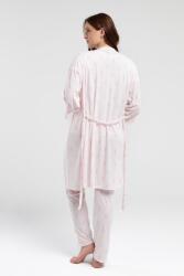 Arnetta Pembe Çizgili 3'lü Lohusa Pijama Seti - 6