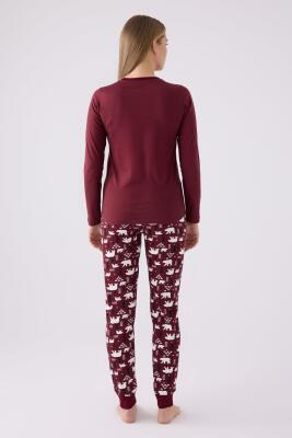 Ayıcık Baskılı Aile Pijama Takım, Ayrı Ayrı fiyatlandırılır - 3