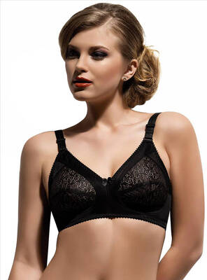 Ayyıldız Dantelli Büyük Beden Toparlayıcı Sütyen - 4