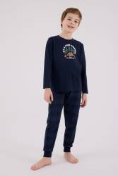 Baba Oğul Kareli Pijama Takım Kombin, Erkek ve Çocuk Pijamalar Ayrı Ayrı Fiyatlandırılır - Thumbnail